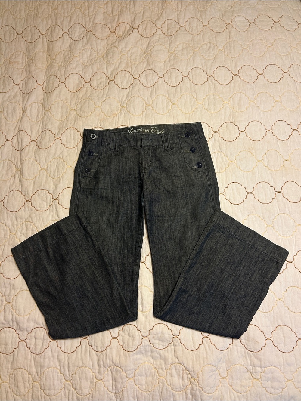 *Vintage* American Eagle Wide-Leg “Sailor” jeans. - Picture 6 of 6